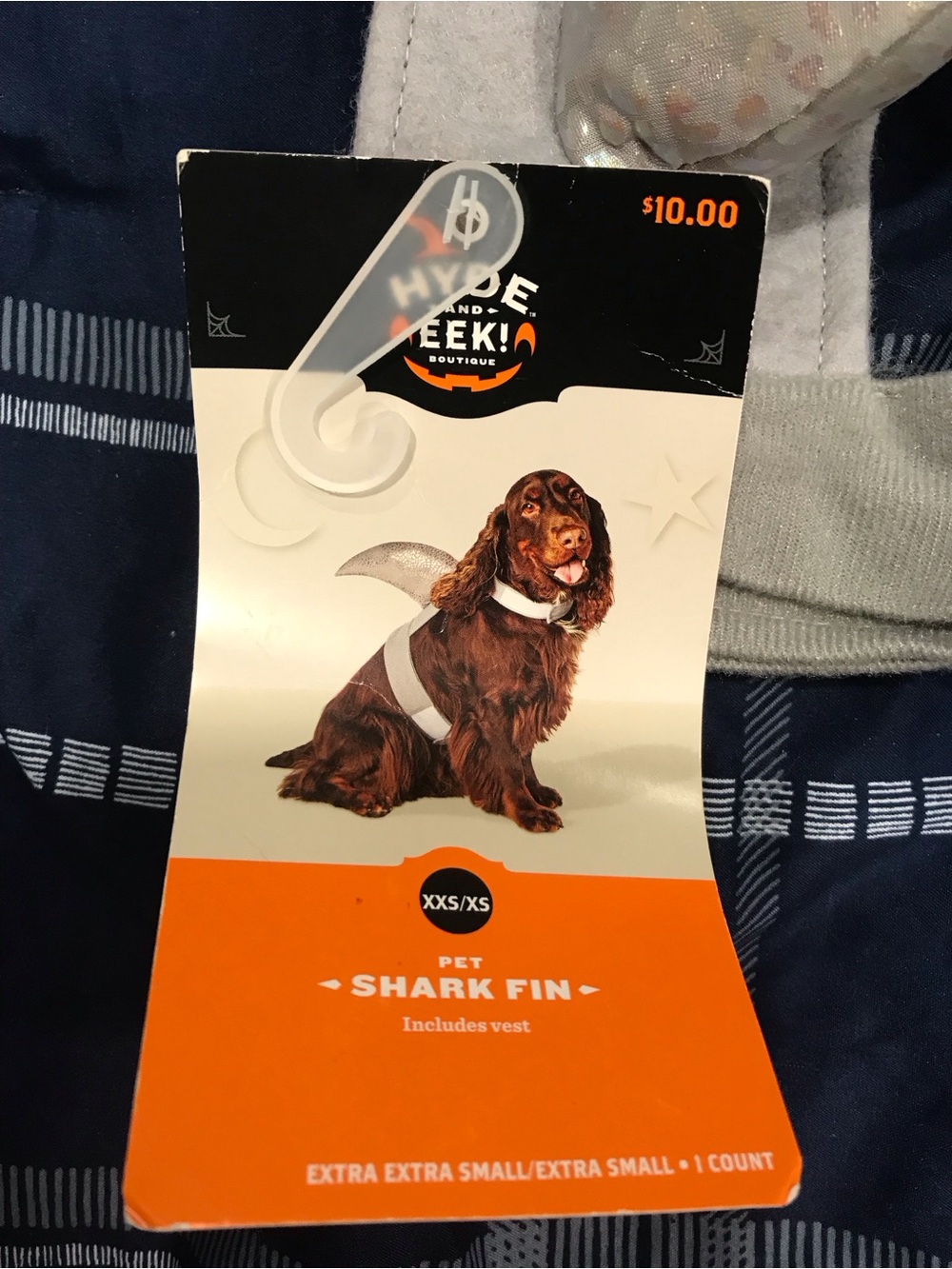 Hyde & Eek! Boutique Brown Shark Fin Pet Vest